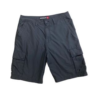 Quicksilver Dark Grey Cargo Shorts. Men’s 34.